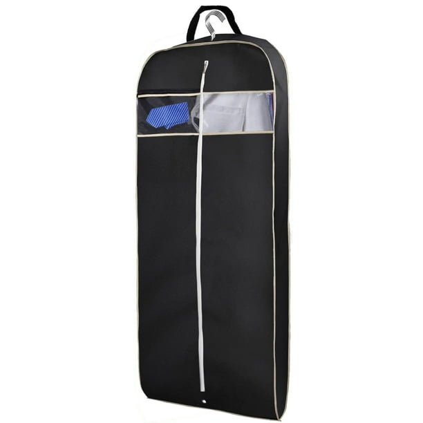 MISSLO 43" Travel Garment Bag for Suit, Dress, Coat, Clothes Garment