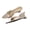 apricot, variant on Women's Pointed Toe High Heel Mules, Satin Open Back Slip On Dress Sandals