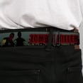 thumbnail image 4 of Buckle-Down Belt, Seatbelt Buckle Belt, Zombie Killer Zombie March Green Red Black, Youth 22 to 32 Inches, 4 of 9