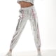 thumbnail image 5 of WILLBEST Pantalones Casuales para Mujer, de Cuero Sintético Negro, Cintura Alta, Rectos, Pierna Ancha, Estilo Punk, para Un Estilo y Comodidad Diarios. Extra Grande, 5 of 5