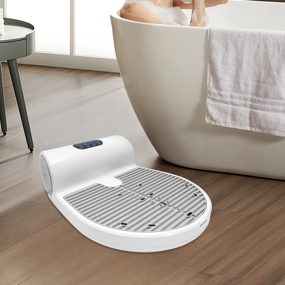 1500W High Power Body Dryer for Adults, Handsfree Stand-Up Personal Dryer with Foot Touch Control & Auto Start, Quiet 45dB, Fast Drying After Shower with Warm Air & Anion, White