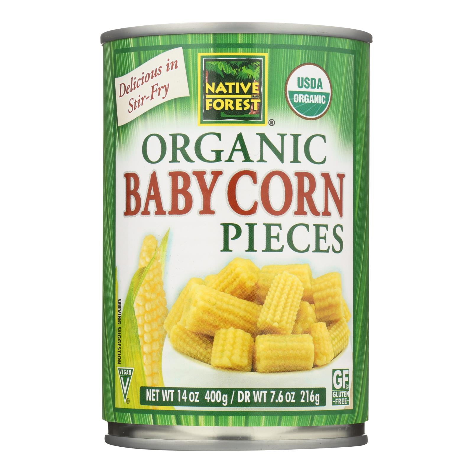 Native Forest Organic Cut Baby - Corn - Case Of 6 - 14 Oz