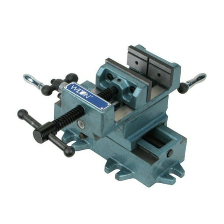 

Wilton 11696 Cross Slide Drill Press Vise - 6 in. Jaw Width 6 in. Jaw Opening 6 in. Jaw Depth