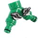thumbnail image 3 of 2 Way Hose Splitter, Hose Connector Drip Irrigation Garden Hose With Y-valve Tap Adapter Handle, 3 of 4