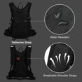 thumbnail image 3 of Mochila de Senderismo Outplea 15L Impermeable con Correa en el Pecho Negra, 3 of 7
