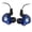 Blue, variant on QKZ AK6 aming Earbuds with Mic,Universal 3.5mm HiFi Sport Headphones in Ear Earphone for Running with Microphone Headset Music Earbuds (with mic, Purple)