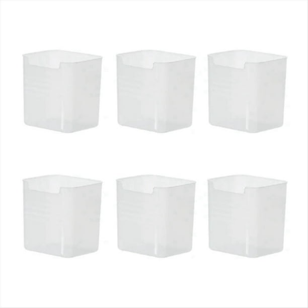 Refrigerador Caja de Almacenamiento de Alimentos Frescos Nevera Puerta Lateral Caja de Alimentos para de Frutas Contenedor Organizador de Cocina Cajas de Almacenamiento