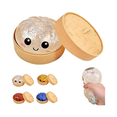 thumbnail image 1 of Tradeopia Glitter Squishy Dumpling Toy, Slow-Rise Stress Relief Squishy, Sensory Fidget Toy (Random Color & Design), 1 of 4