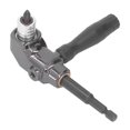 thumbnail image 1 of Right Angle Screwdriver Adaptor Aluminum Alloy 90 Degree Driver Attachment with ABS Handle for Drills Power Tools, 1 of 5