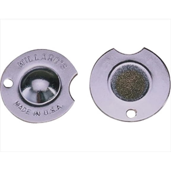 Billiards Accessories  Willard Scuffer-Pros Nickel Blue