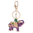 thumbnail image 4 of 1PC Cute 3D Elephant Keychain Pendant Bag Charm Car Keychain Pendant, 4 of 8