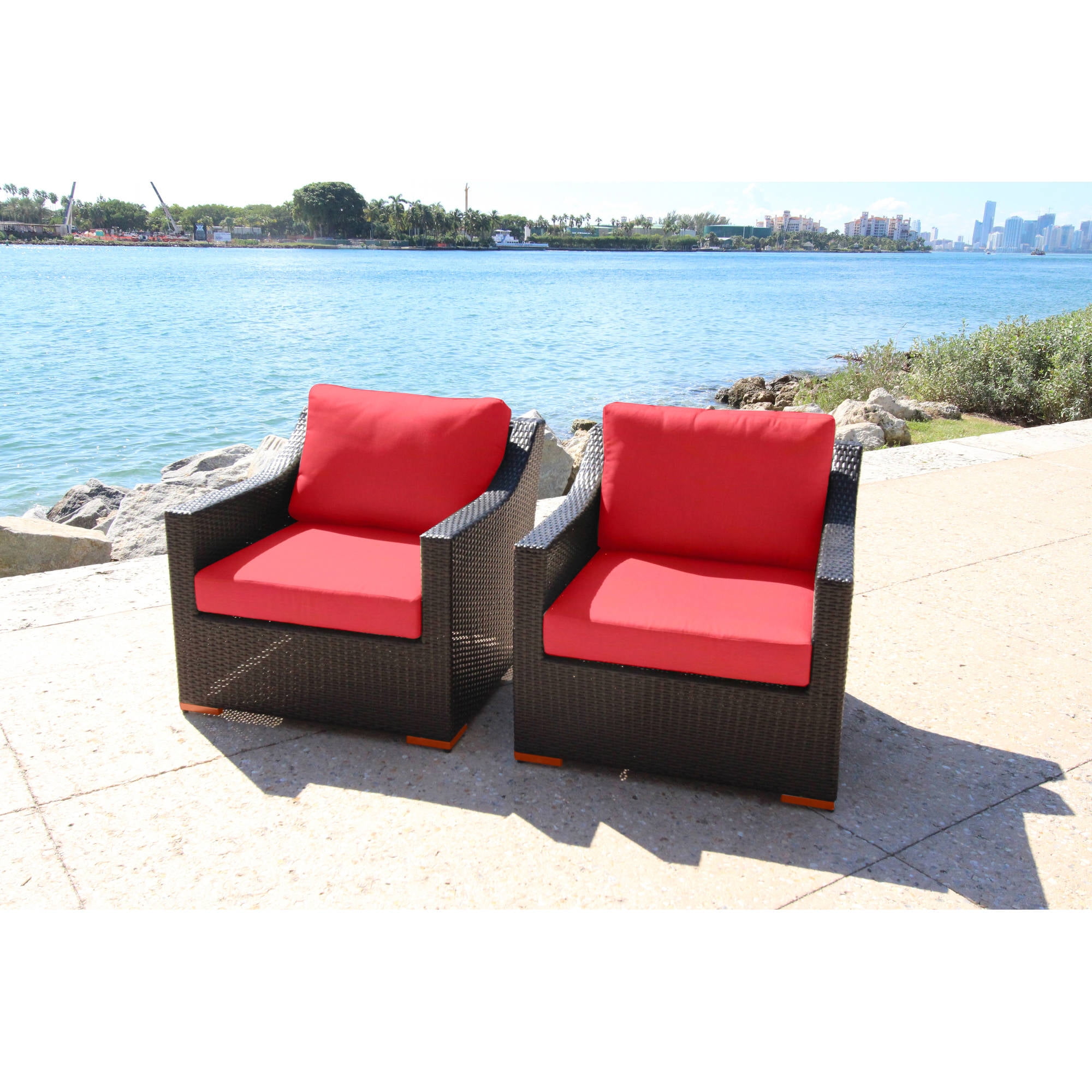 Bellini Home And Garden Cava Deep Seating Club Chairs Set Of 2 Bellini Home And Garden Cava Deep Seating Club Chairs Set Of 2