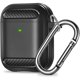 thumbnail image 2 of Funda suave para Apple Airpods 1 y 2, funda de fibra de carbono para auriculares, accesorios inalámbricos con Bluetooth, funda con gancho xuanjing unisex, 2 of 2