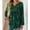 Green, variant on SOMER Tops for Women Dressy Casual Blouse Long Sleeve Floral Pleated Going Out Shirts,2025 Fall
