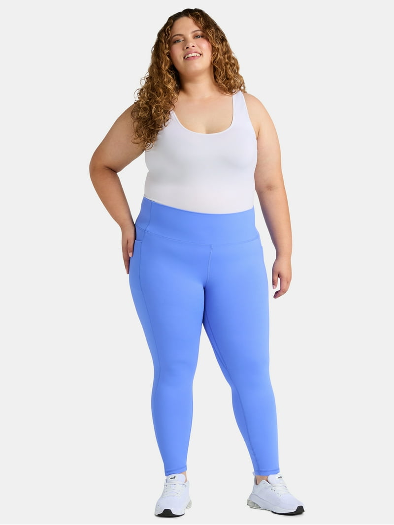 Avia Women's and Women's Plus SoftSculpt High Rise Leggings, Sizes