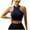 B-Dark Blue, variant on Wyobmus Womens Racerback Tank Tops Sleeveless Workout Crop Tops Crew Neck form Fitting Ribbed Knit Casual Yoga Shirts A-Black