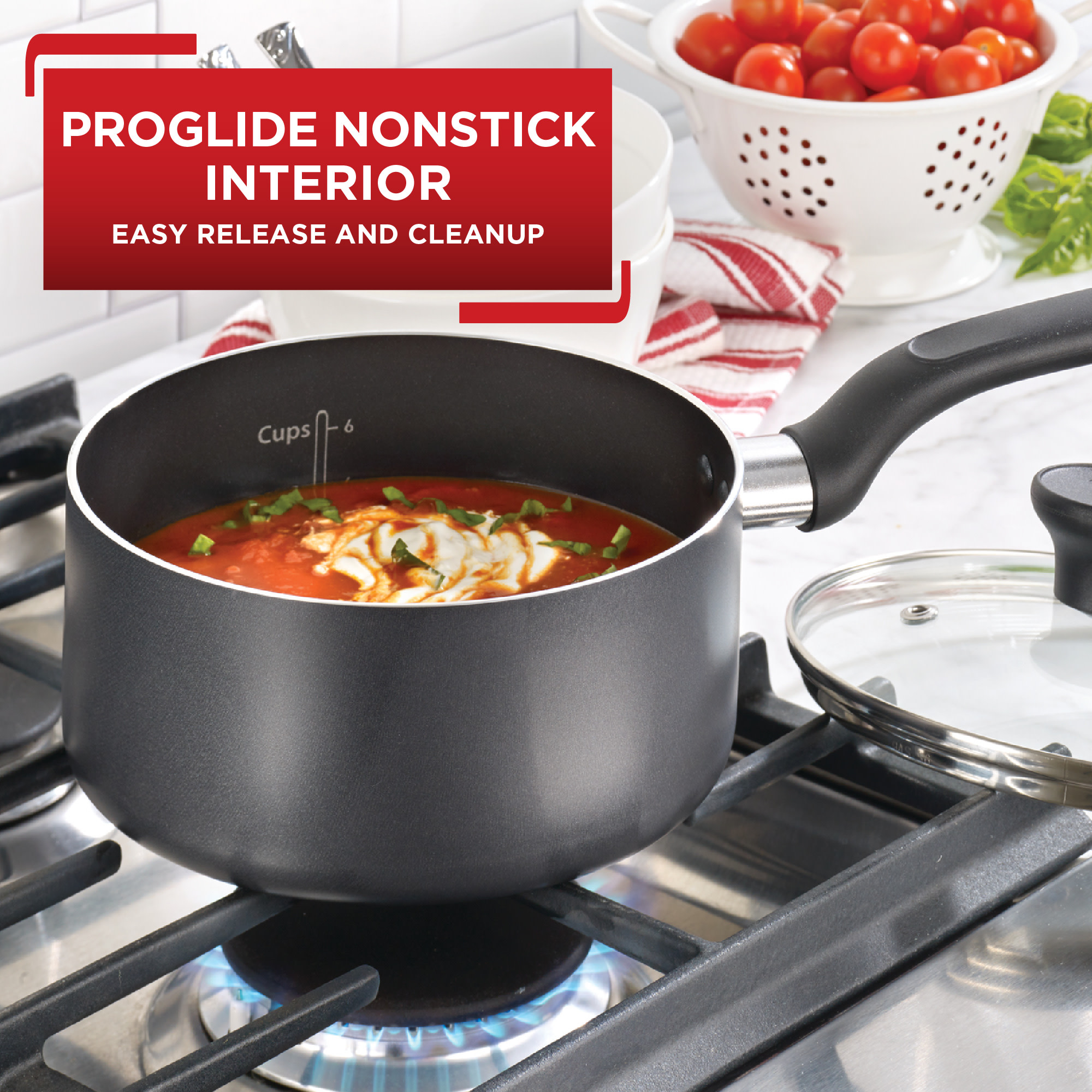 T-fal Easy Care Nonstick 2 Qt Saucepan photo 2
