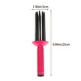 thumbnail image 3 of Massage Tools & Heatless Curling Wand Curling Roll Comb for Effortless Hairstyling Hair Curling Tools, 3 of 6