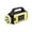 Yellow, variant on Feltree Solar Rechargeable Handheld Spotlight Flashlight, Super Bright Flashlight for Emergencies, Searchlight Spotlight, Flashlight
