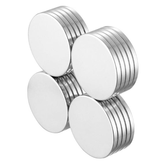 20 Pc Neodymium Magnets  3/4 in X 1/16 disc, The World’s Strongest & Most Powerful Rare Earth Magnets