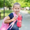 thumbnail image 5 of Collapsible Water Bottle,Portable Reuseable Silicone Foldable Water Bottle,BPA Free Safe &LeakProof Travel Essential 600ML, 5 of 5