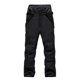 thumbnail image 5 of Pantalones de esquí para mujer, hombre, invierno, exterior, para parejas, pantalones de esquí, pantalones de algodón con tirantes gruesos y cálidos, 5 of 6