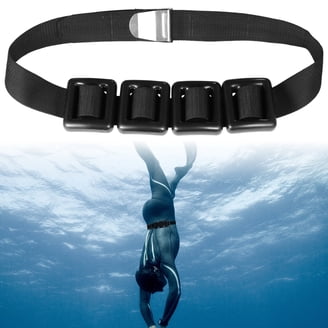 Scuba Diving Weight 1.1 Lb Scuba Weight Belt | Black Rubber Coated Dive Weights For Freediving & Spearfishing Rubber Coated Diving Weights
