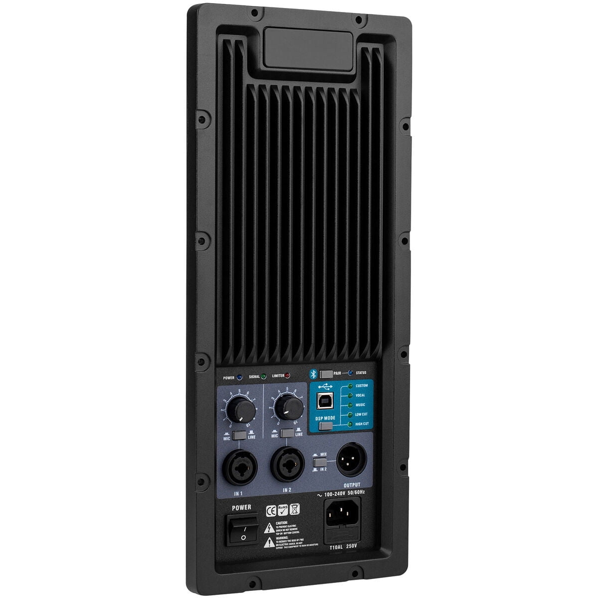 Dayton Audio - PPA800DSP - 2-Way Plate Amplifier 800W with DSP and