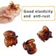 thumbnail image 3 of 12 Pcs Plastic Mini Hair Clips Girls Toddler Women Brown, 3 of 5