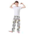 thumbnail image 2 of Cute Dog Pajama Pants Soft and Lightweight Elastic Waistband Pajama Pants, 2 of 8