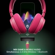 SteelSeries Arctis Nova 7X Wireless Gen 2 Multi-Platform Gaming Headset — Real-Time App Control — 50+ HR — Mixable 2.4GHz/Bluetooth — Xbox, PC, PS5/PS4, Switch 1/2, Mobile — Magenta