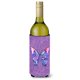 thumbnail image 1 of Mariposa en botella de vino púrpura aislador de bebidas aislador de bebidas Hugger, 1 of 1