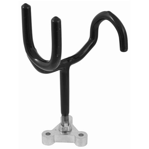 Attwood Support de Canne à Pêche 5060-3 Sure-Grip; Style Berceau; Utilisé pour Tenir la Canne à Pêche; pour Pêche en Dérive/crappie/casserole; Montage Horizontal; Type Berceau; Réglable; Noir
