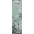 thumbnail image 2 of Addison Rugs Mayfield Washable Transitional Watercolors Green Runner Rug, 2'3" x 7'6", 2 of 5