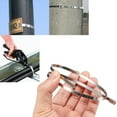 thumbnail image 5 of 0.18" x 23.6" Stainless Steel Exhaust Wrap Multi-Purpose Locking Cable Metal Zip Ties 10 pcs, 5 of 5