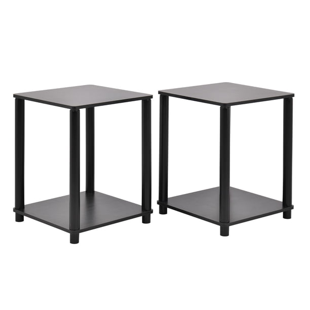 Mesas Laterales Cosco Home chocolate