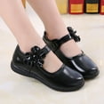 Lovskoo Girls Closed Toe School Uniform Shoes Dress Shoes Strap Formal