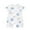 White B, variant on WRKEKC Baby Boy Rompers Short Sleeve Vertical Stripe Space Print Snap Button One Piece Outfit for Infants 3-12 Months