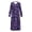 Bats, variant on Ghost Spider Web Pattern Design Henley Long Night Gown, Long Sleeve House Dress Loose Elastane Polyester Blend Sleepshirt for Fall