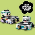 thumbnail image 4 of LEGO DOTS Cute Panda Tray 41959 DIY Craft Toy Set for Girls, Boys, and Kids Ages 6+; Creative and Useful Storage Kit (517 Pieces) LEGO -, 4 of 5