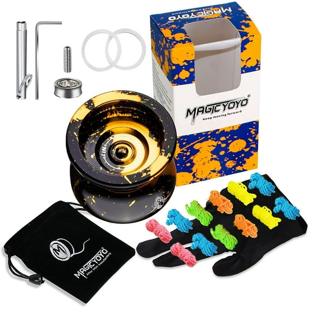 MAGICYOYO Dual Purpose Yoyo- Responsive Yoyo N11 Alloy Aluminum
