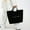 Black, variant on Suede Tote Bag for Women,Spring Retro Shoulder Bags,Women's Large Capacity Letter Casual Versatile Tote Bag,Fashion Handbag,For Work And Commuting,Green