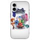 thumbnail image 1 of Funda de TPU Inside Out para iPhone 16: ultrafina, a prueba de golpes, antiamarilleo, resistente a arañazos, compatible con carga inalámbrica, agarre mejorado, estilo negro., 1 of 7