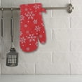 thumbnail image 2 of Cotton Oven Mitt (Snowflakes) - Set of 2, 2 of 4
