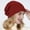 Red, variant on Wool Beanies for Men Skull Cap Beanie Ski Hat Y2k Hat Warm Hats for Women Watch Cap Winter Hats for Women Black One Size