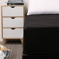 thumbnail image 4 of Waterproof Fitted Sheet Bed Sheet Mattress Protector, Black, 180x200cm, 4 of 5