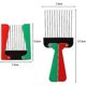 thumbnail image 5 of Afro Comb Set, Black Plastic, Metal Styling Comb, Afro Folding Hair Comb, 5 of 5