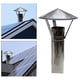 thumbnail image 4 of Práctico tubo de escape Tapa de lluvia Protector de tubo a prueba de lluvia Cubierta de chimenea desmontable impermeable para jardín al aire libre Fernando Chimenea a prueba de lluvia, 4 of 7