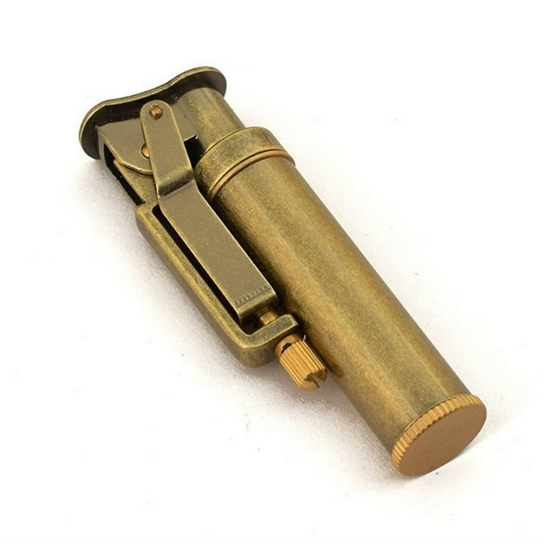 old fashioned cigarette lighter TOPRenddon Vintage Lighter，Vintage Kerosene Lighters, Old-fashioned Trench  Machinery, Sandwheel Type Transparent Oil Tank, Yubang Visible Classic  Portable