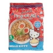A-Sha Hello Kitty Supercute Soy Sauce Instant Noodles 16.75 oz Pack of 3